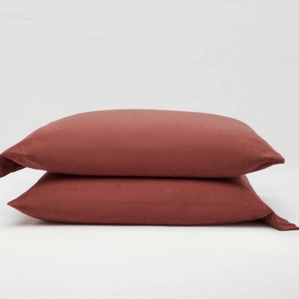 Two Casaluna Jersey Pillowcases